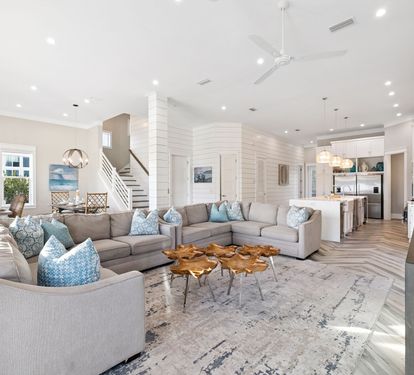 Spacious Living Area with 2 Sectional Sofas!