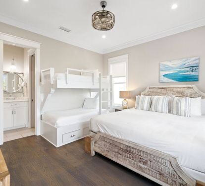 2nd Floor Family Suite - King Bed & Twin over Twin Bunk + Flat-Screen TV