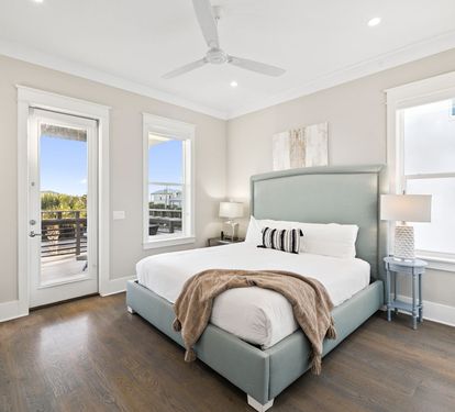2nd Floor - King Guest Suite with Flat-Screen TV
