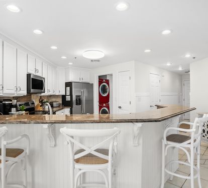 Kitchen with Bar Seating