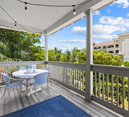 Enjoy Al Fresco Dining for 4 on the Serene Balcony