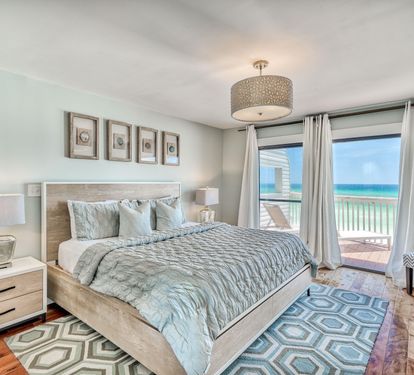 Gulf Views from Primary Suite at Mermaid Cove!