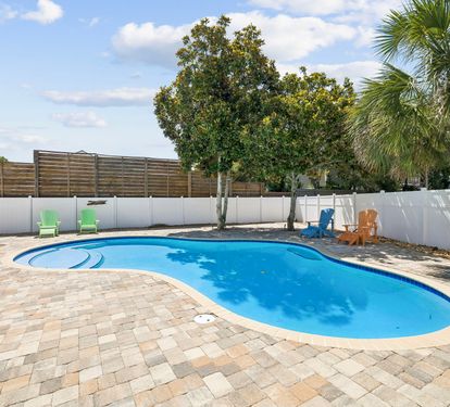 Soak Up in the Sun & Enjoy the Private Pool