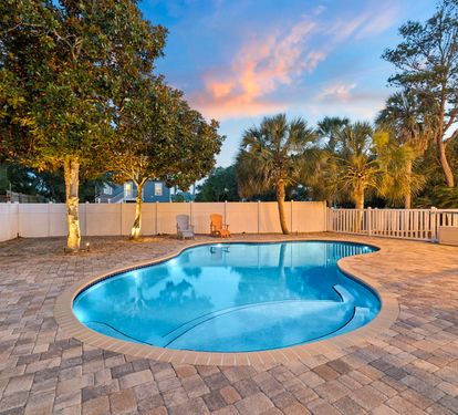 Enjoy An Evening Dip in the Private Pool!