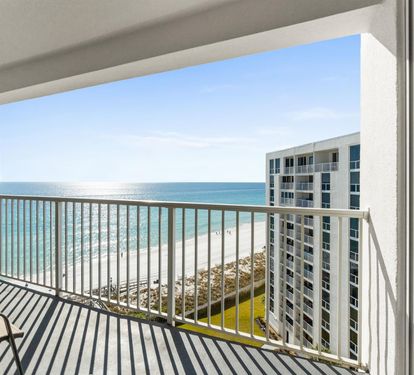 Wake up to breathtaking ocean views from your private balcony, where turquoise waters and pristine beaches stretch endlessly before you.