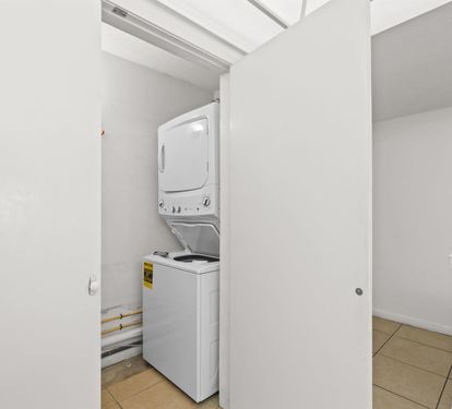 Your in-suite laundry setup makes extended stays effortless with a convenient washer-dryer combo right in your apartment.