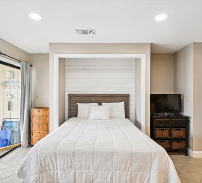 Living Room w/ Bed