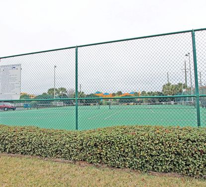Lighted Tennis Courts 