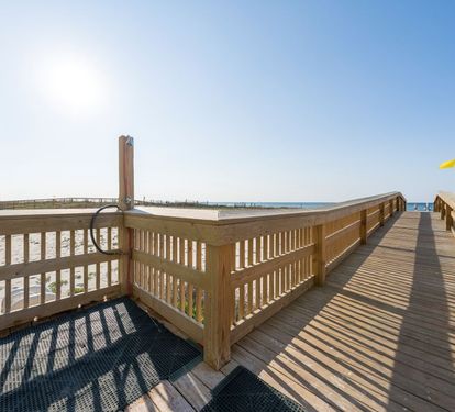 Boardwalk Beach Boardwalk and Outdoor Shower