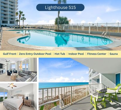Lighthouse 515 | 3 Bedroom 3 Bathroom | Gulf Front