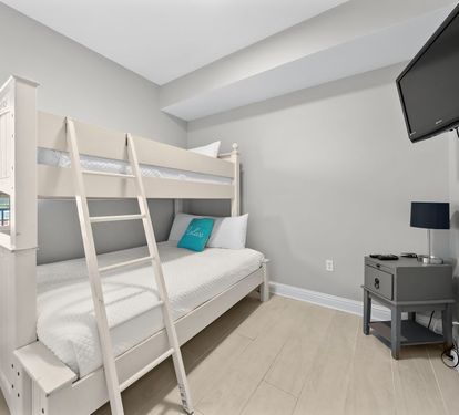 Lighthouse 515 Bedroom 2 with Twin-Over-Full Bunk Bed