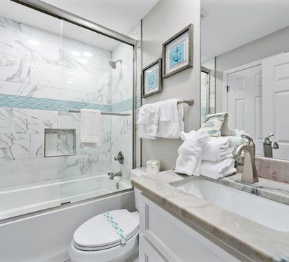 Lighthouse 515 Bathroom 2 with Tub Shower Combo