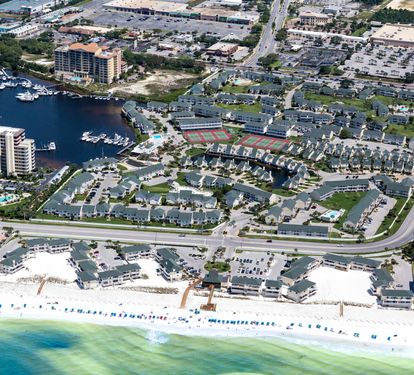 Sandpiper Cove Aerial Shot