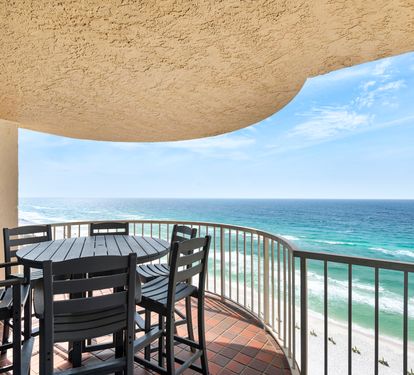 Private Balcony with Gulf Views