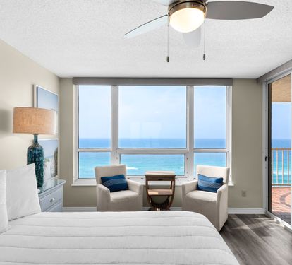 Bedroom 1 with Direct Access to Private Balcony