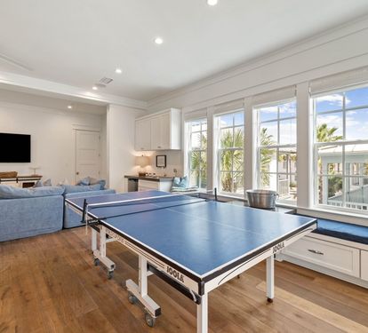 2nd Floor Living - Featuring Ping Pong and a Multi-player Arcade Game