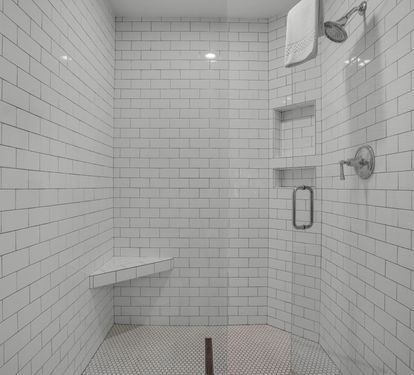 Bathroom 1 with Walk-In Shower