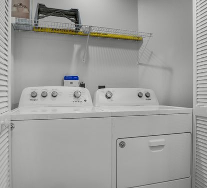 Full Size Washer and Dryer In Unit