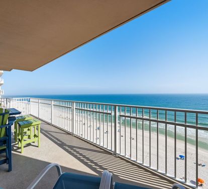 Crystal Shores West 601 Gulf Front Balcony