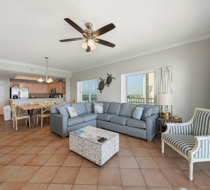 Crystal Shores West 601 Living Area