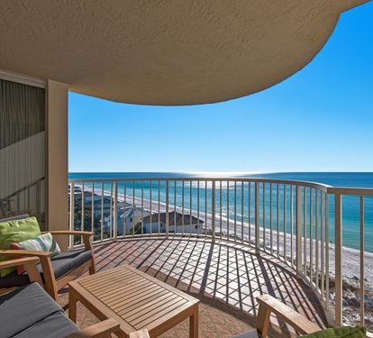 Private Balcony with Gulf View