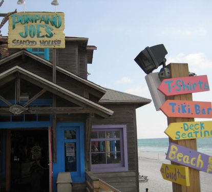 Pompano Joes just down the road for some local flavor