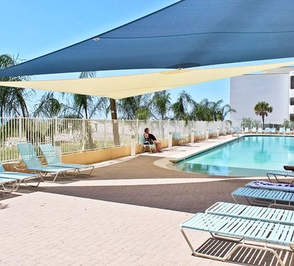 1 - Outdoor Pool with Sun Shade (1)