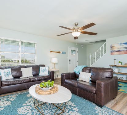 Wanderlust Living Room with Queen Sleeper