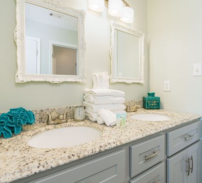 Wanderlust Primary Bathroom with Dual Sink Vanity