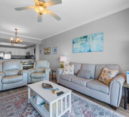Crystal Shores West 1006 Living Room
