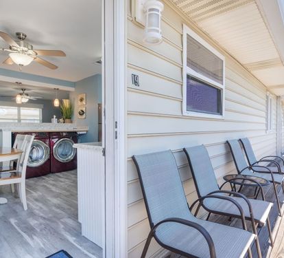 Gulf View 19 Balcony with Outdoor Seating
