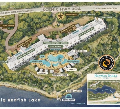 Sanctuary at Redfish Layout