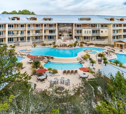 Sanctuary at Redfish providing 4 Complex Pools