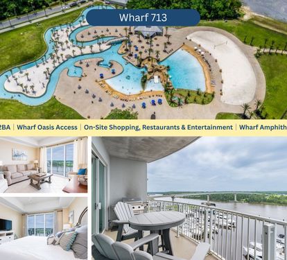 Wharf 713¦2-bedroom¦Marina Views