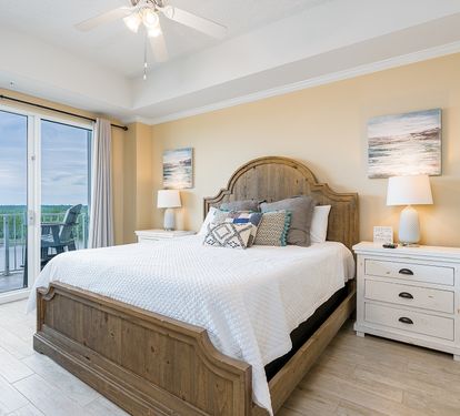 Wharf 713 Primary Bedroom with King Bed