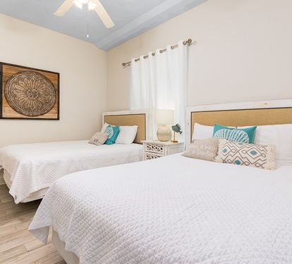 Wharf 713 Bedroom 2 with Two Full Beds
