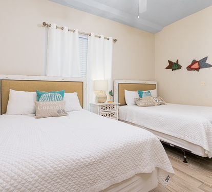 Wharf 713 Bedroom 2 with Two Full Beds