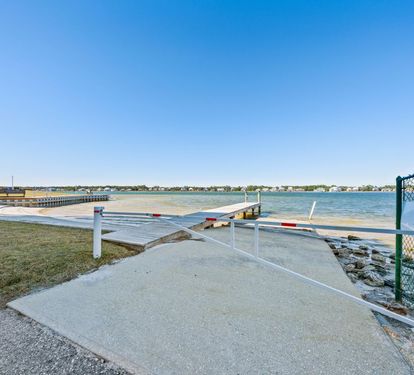 Compass Point Boat Ramp + Pier + Beach Area