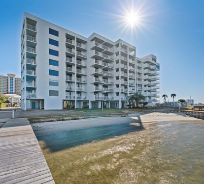 Compass Point Exterior from Pier