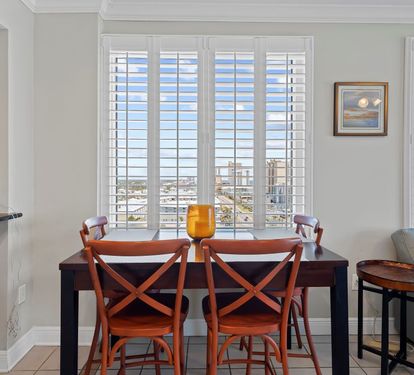 Crystal Tower 1101 Dining Table Seats 4