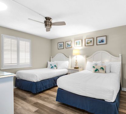 Bedroom 2 with 2 Full Beds