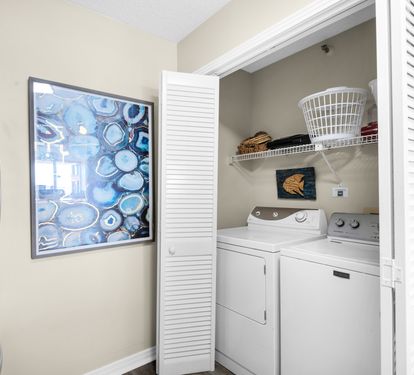 Full Size Washer & Dryer in Unit