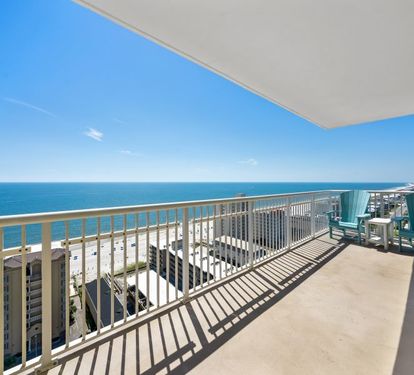 Crystal Tower 1809 West Corner Balcony