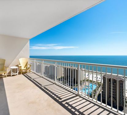 Crystal Tower 1809 Balcony