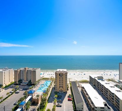 Crystal Tower 1809 Gulf Views from Balcony