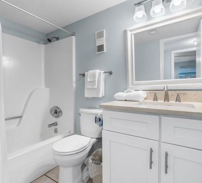 Boardwalk 1087 Bathroom 2 with Tub Shower Combo