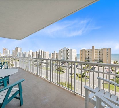 Crystal Tower 601 East Corner Balcony