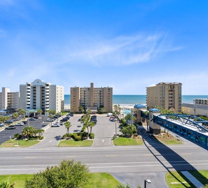 Crystal Tower 601 Gulf View from Corner Balcony