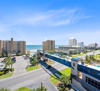 Crystal Tower 601 Gulf View s from Corner Balcony