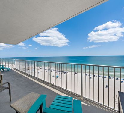 San Carlos 1001 Corner Gulf Front Balcony